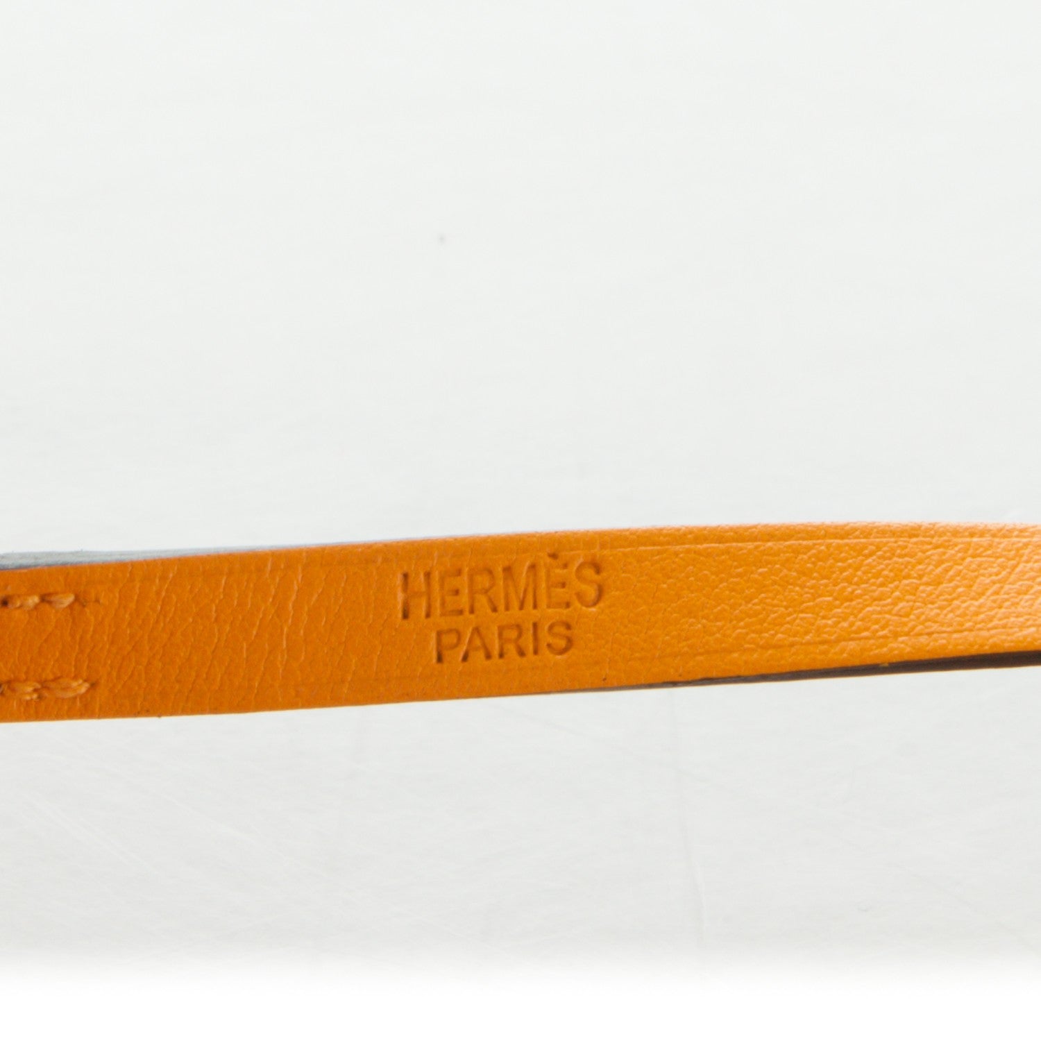 Hermes Swift Hapi 3MM Triple Tour Wrap Bracelet Small Jaune D'Or 6 of 9