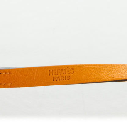 Hermes Swift Hapi 3MM Triple Tour Wrap Bracelet Small Jaune D'Or 6 of 9