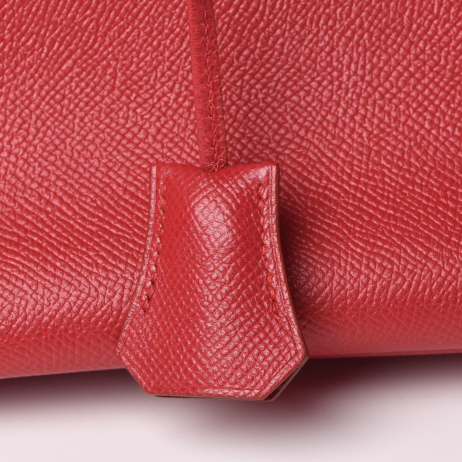 Hermes Courchevel Birkin 35 Rouge Casaque 22 of 35