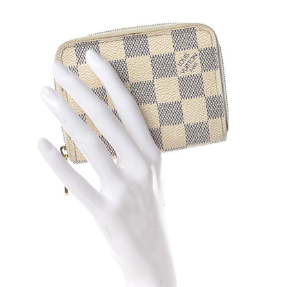 Louis Vuitton Damier Azur Zippy Coin Purse 2 of 9