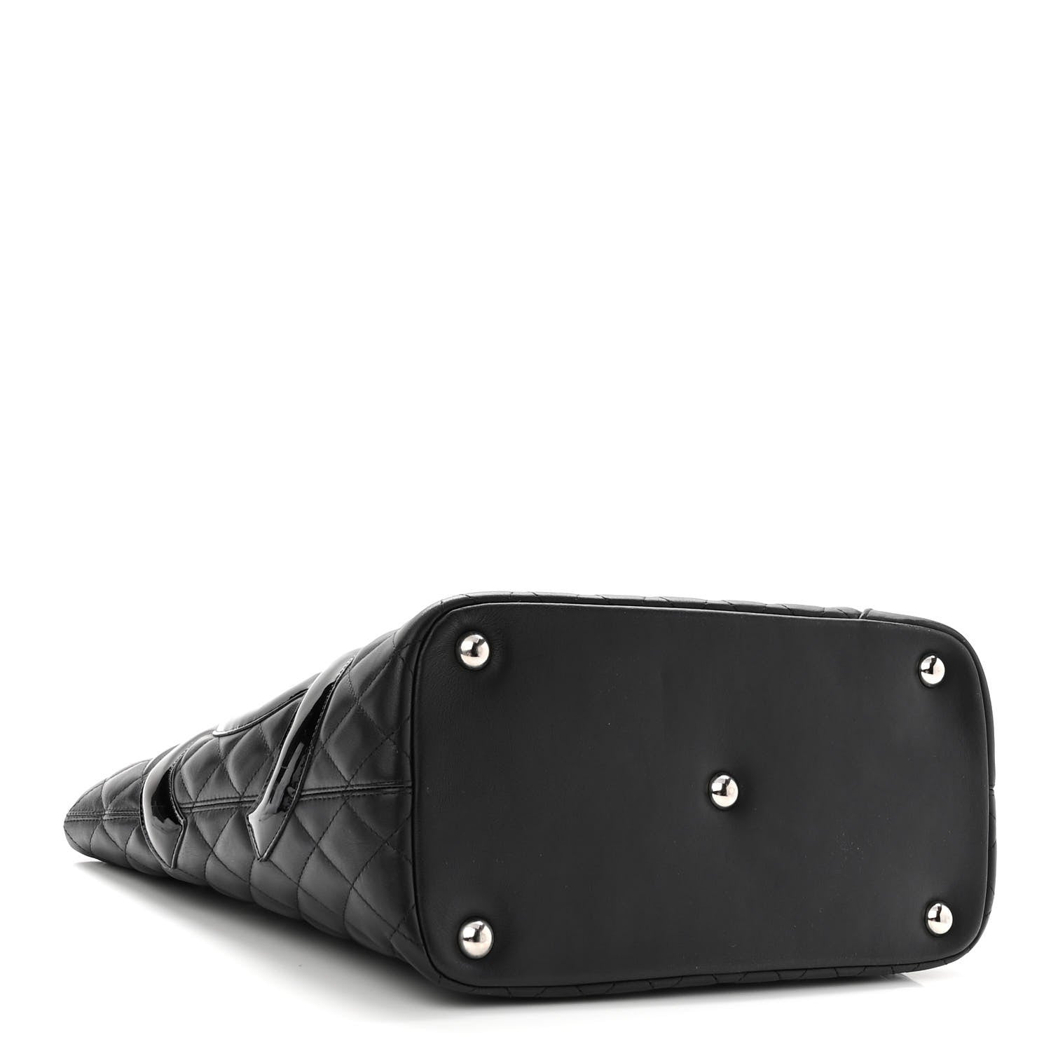 Chanel Calfskin Quilted Large Cambon Tote Black 4 of 11
