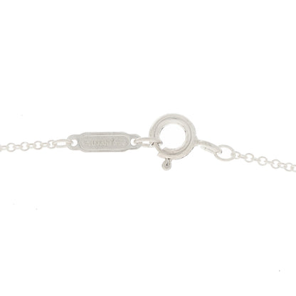Tiffany Sterling Silver Small Heart Key Pendant Necklace 4 of 7