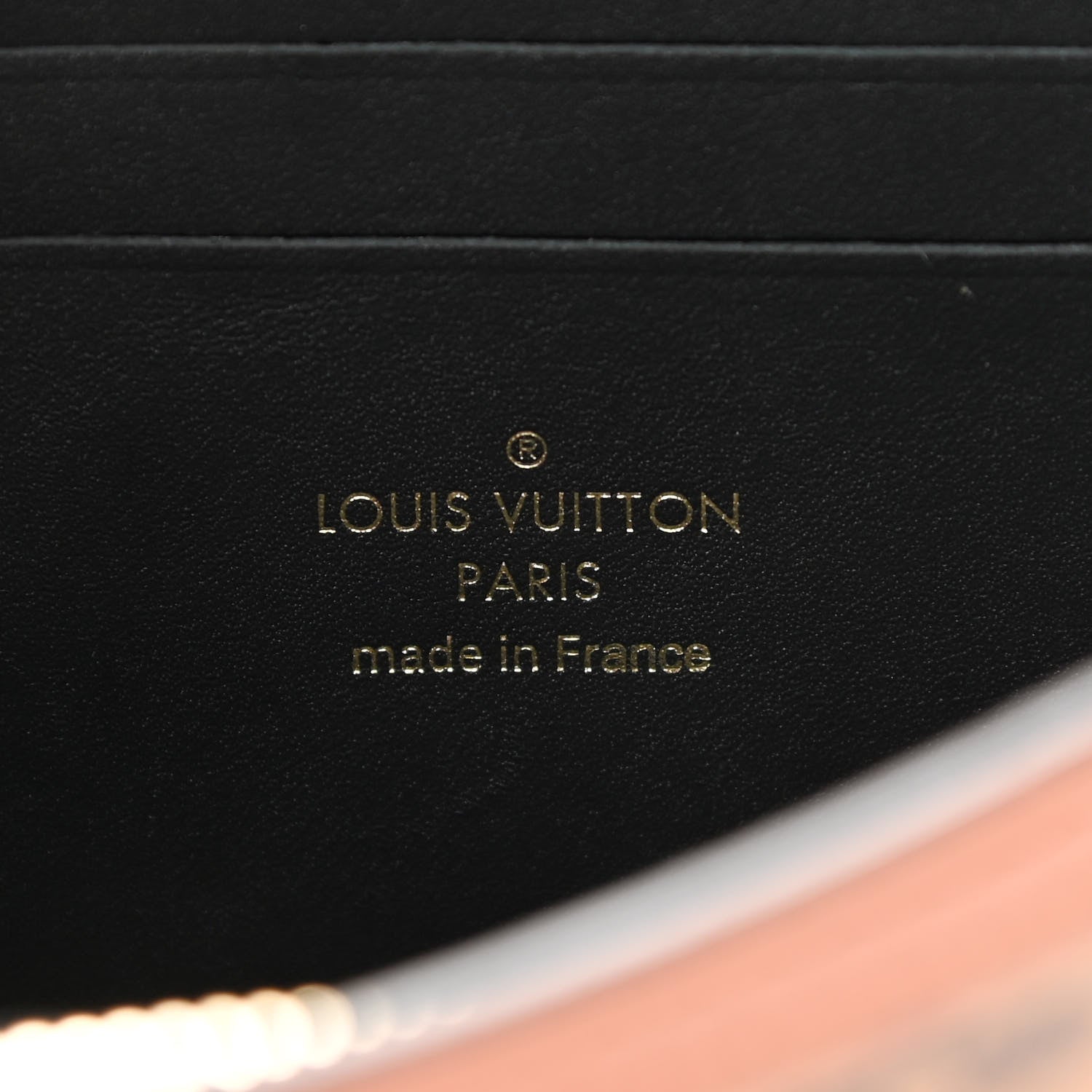 Louis Vuitton Reverse Monogram Dauphine Chain Wallet 7 of 11