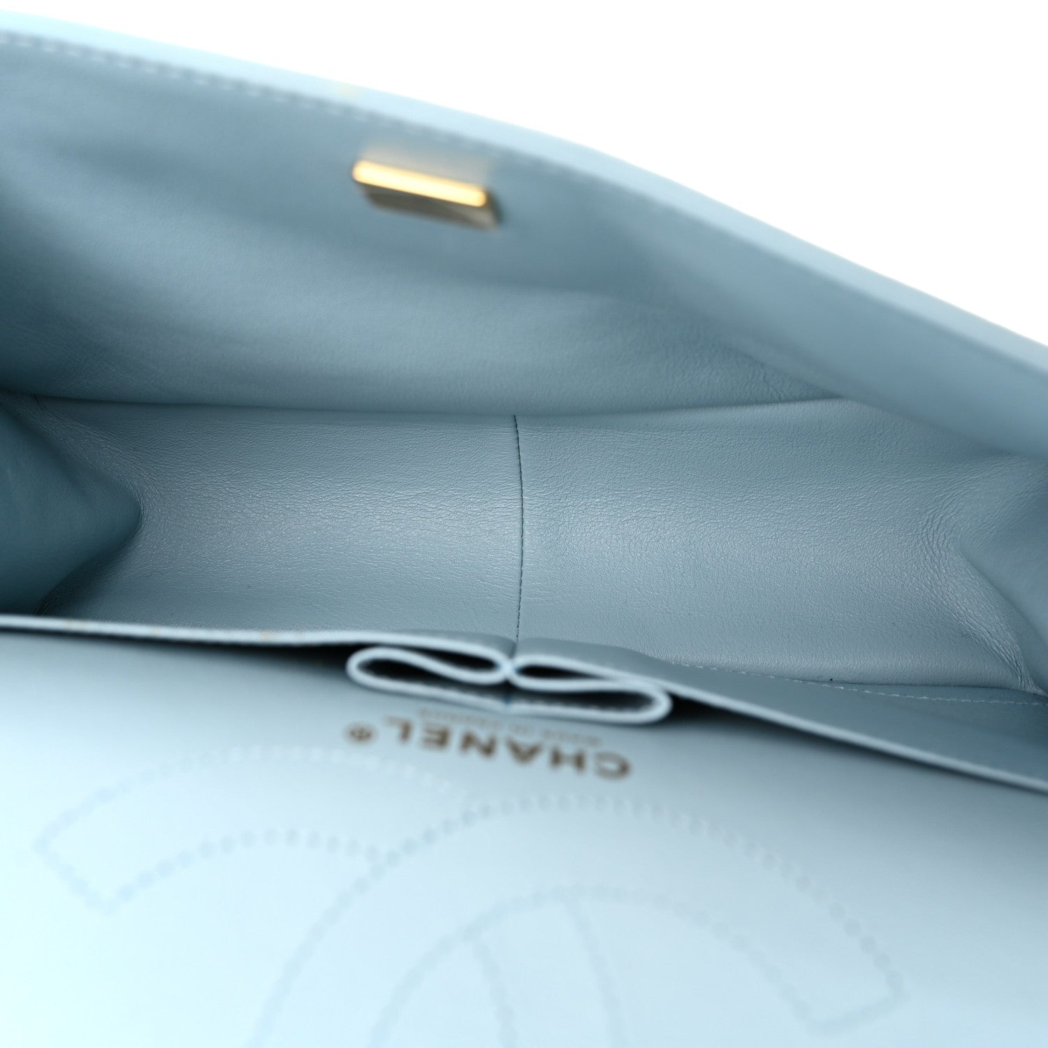 Chanel Aged Calfskin Quilted 2.55 Reissue 226 Flap Light Blue 5 of 11