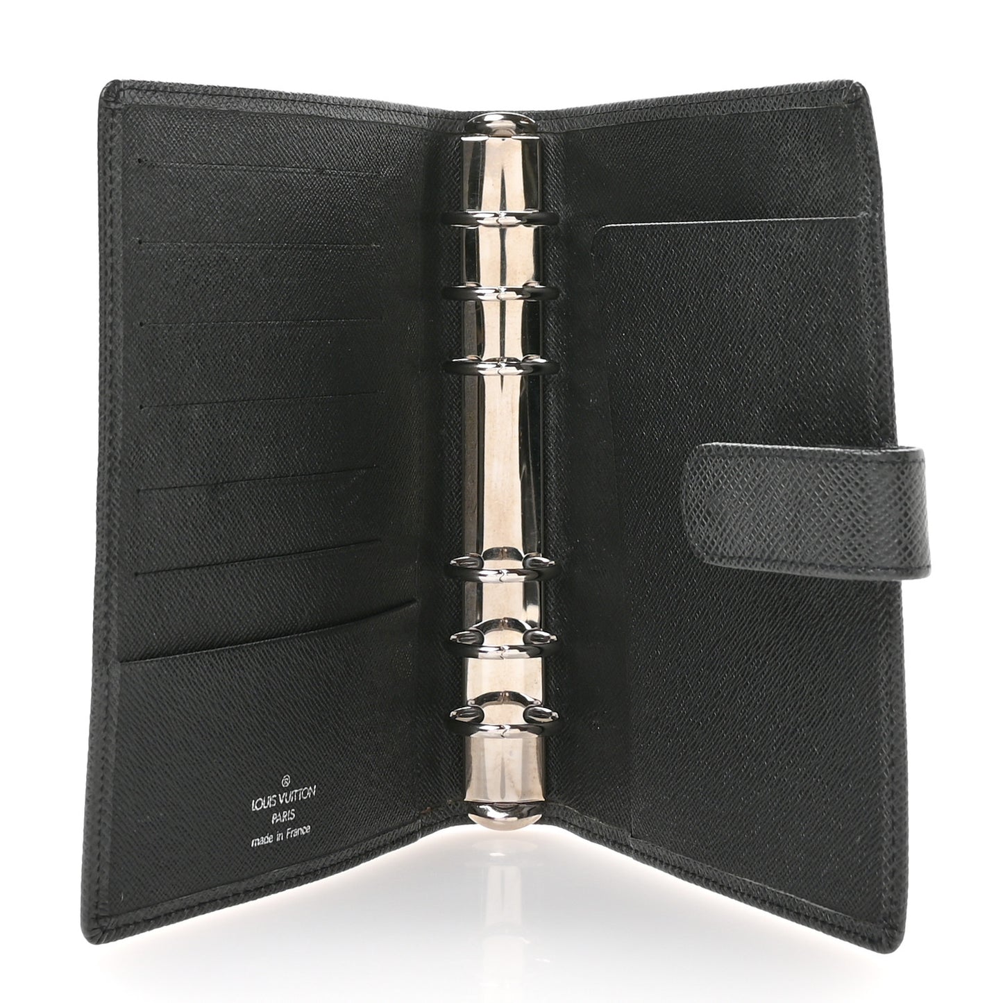 Taiga Medium Ring Agenda Cover Ardoise