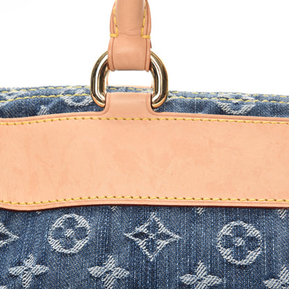 Louis Vuitton Monogram Denim Neo Speedy Blue 9 of 12