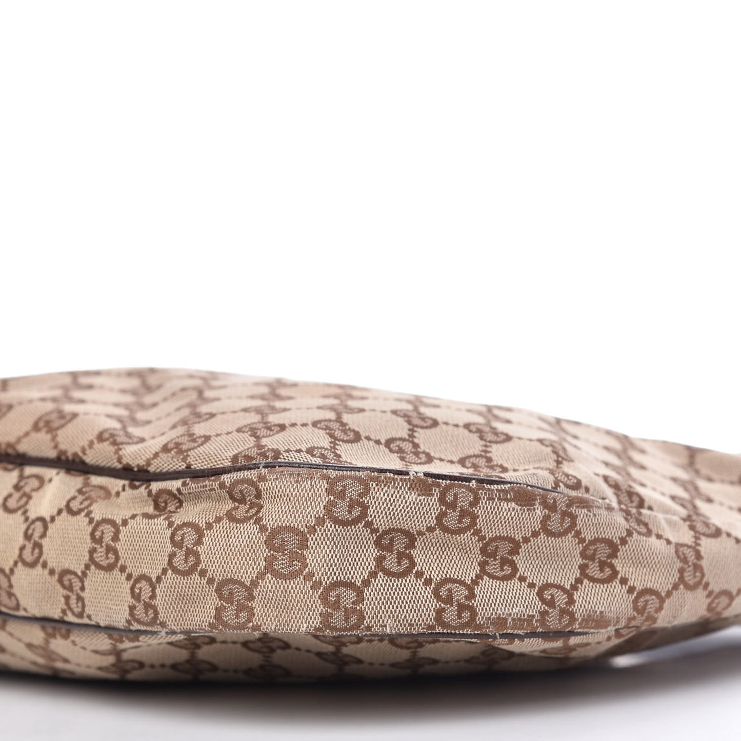 Monogram Medium Half Moon Hobo Dark Brown