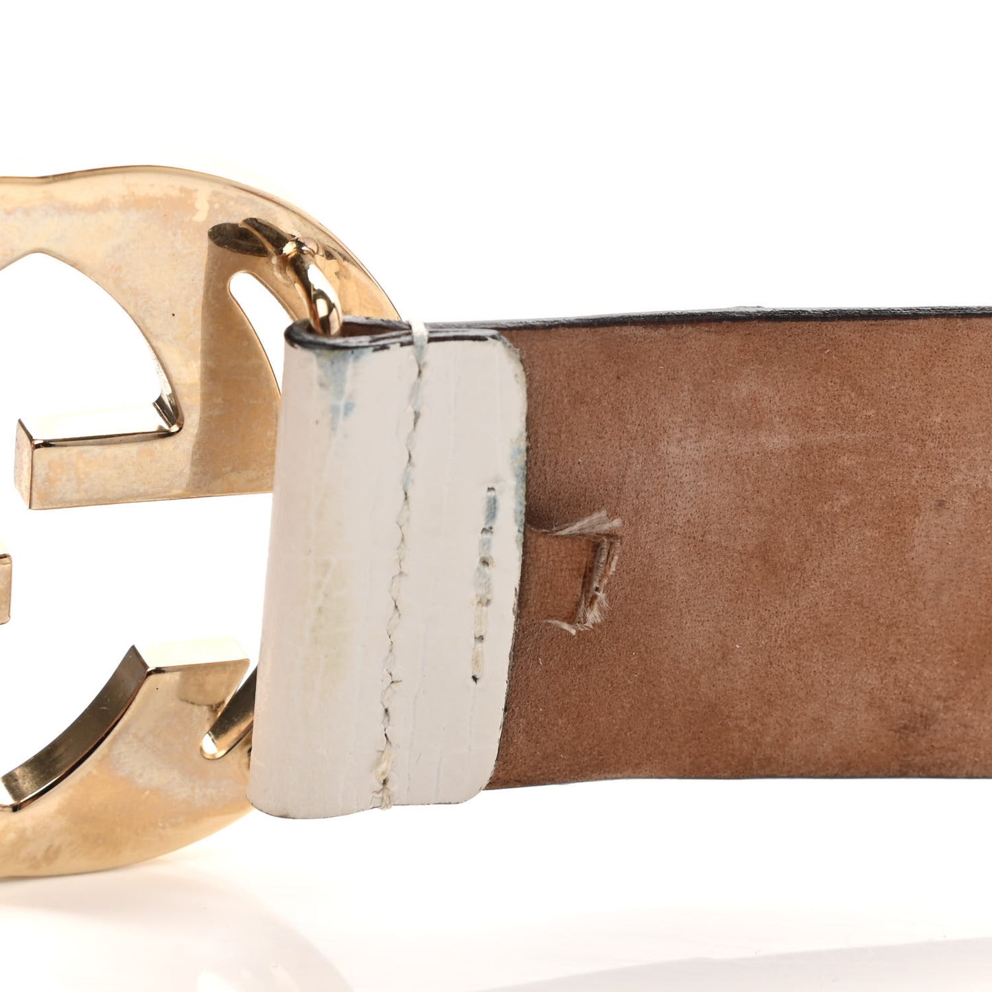 Guccissima Interlocking G Belt 85 34 Off White