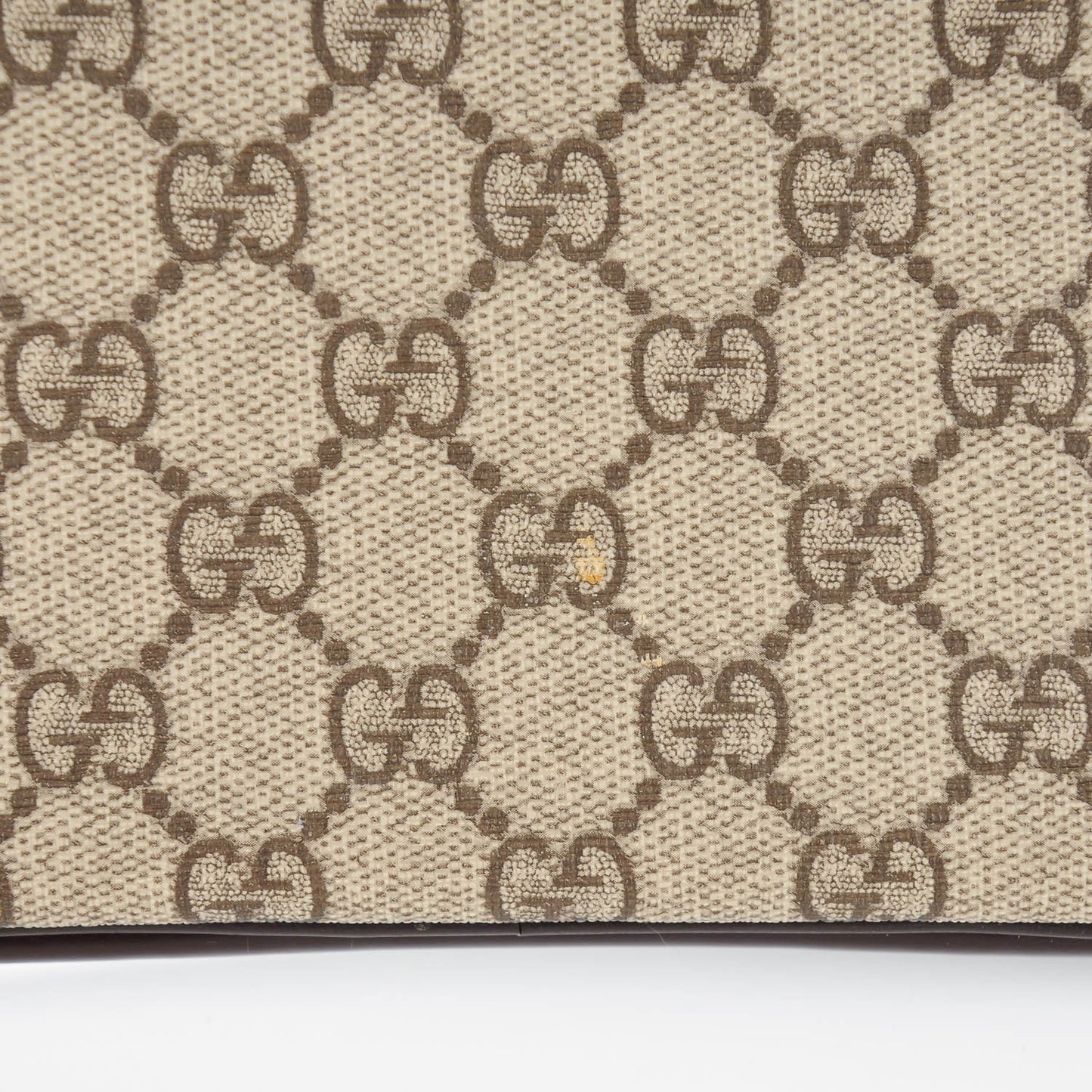 GG Plus Monogram Medium Interlocking G Laptop Case Dark Brown