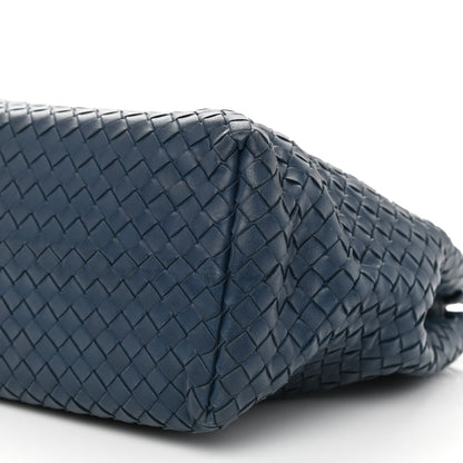 Bottega Veneta Nappa Intrecciato Medium Garda Bag Blue 8 of 8