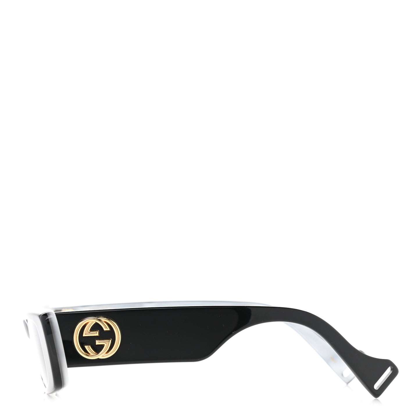 Acetate Rectangular Sunglasses GG0516S Black