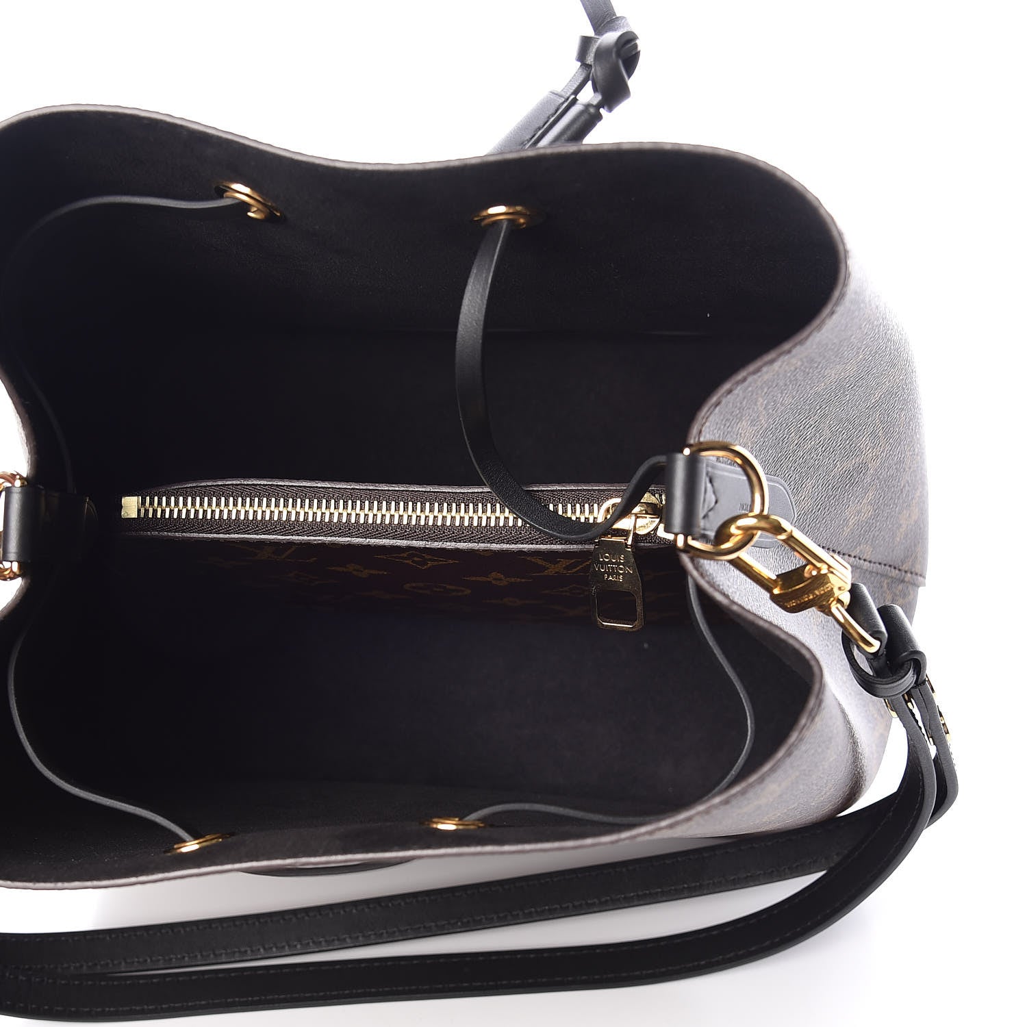 Louis Vuitton Monogram Neonoe MM Black 7 of 8