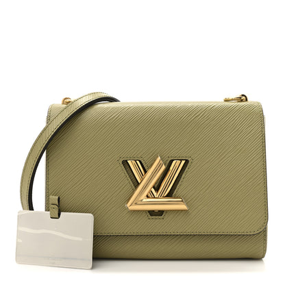 Louis Vuitton Epi Twist MM and Twisty Kaki Quartz 3 of 10