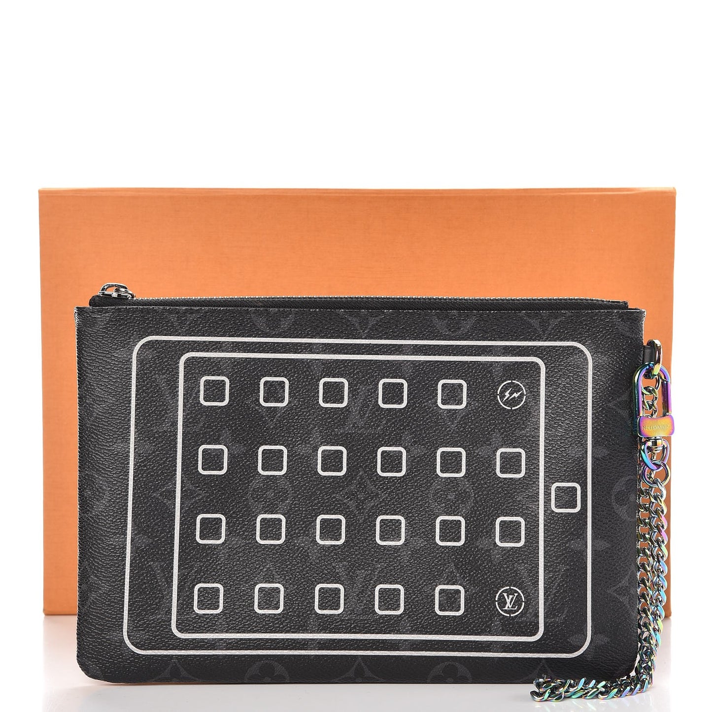 Monogram Eclipse Fragment Design iPad Pouch