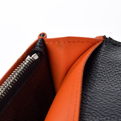 Louis Vuitton Damier Graphite Stripe Brazza Wallet Orange 10 of 10