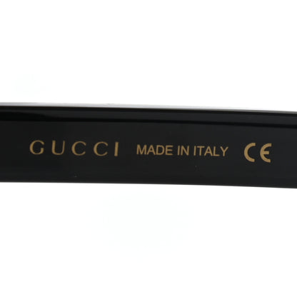 Gucci Acetate Oversize Stripe Sunglasses GG0328S Black Multi 6 of 10