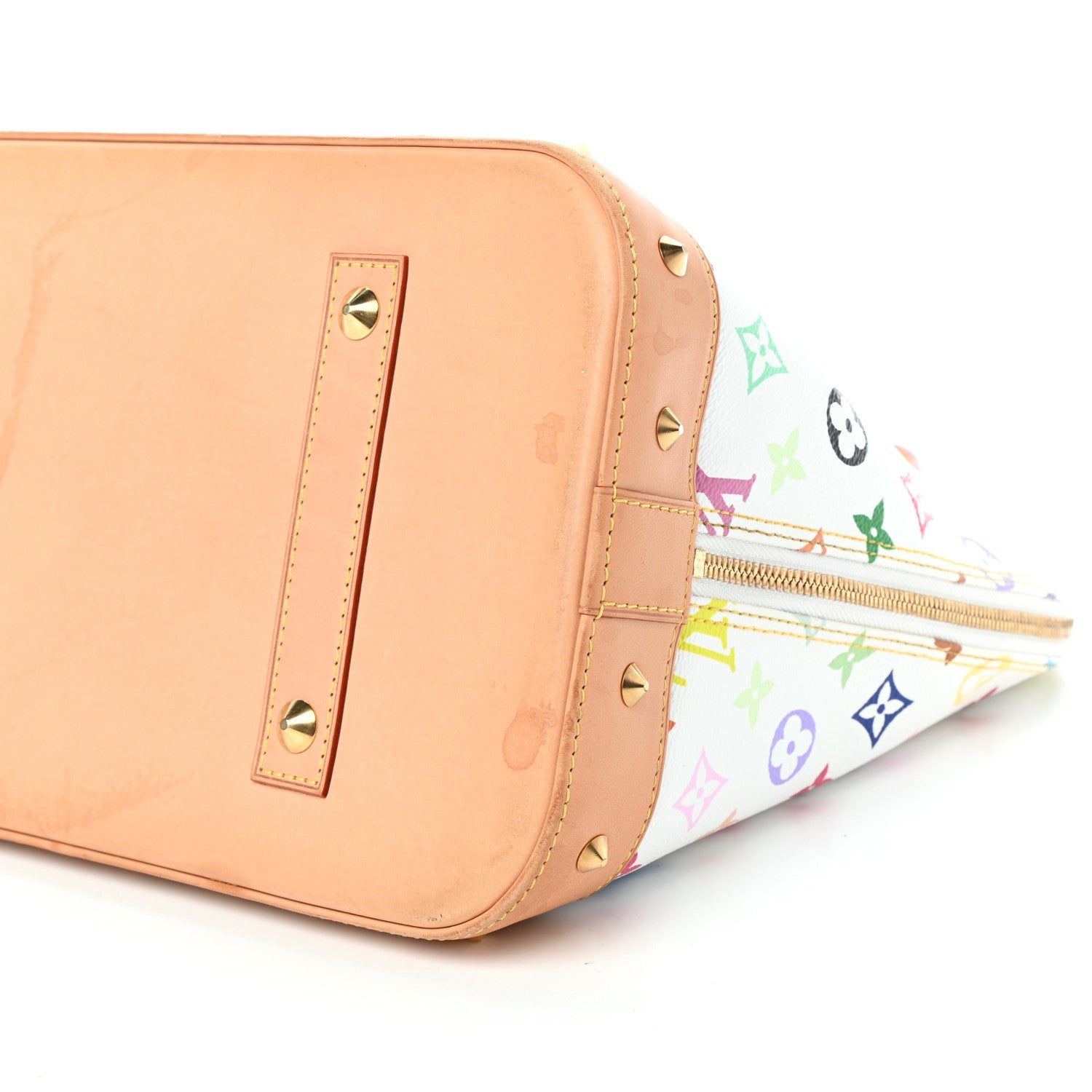 Louis Vuitton Monogram Multicolor Alma GM White 9 of 11