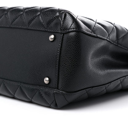 Chanel Caviar Quilted City Shopping Tote Black 9 of 14
