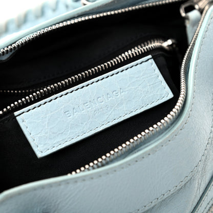 Balenciaga Agneau Giant 12 Silver Hardware First Bleu Dragee 8 of 9