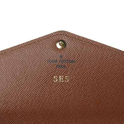 Louis Vuitton Monogram Sarah Wallet NM 6 of 12