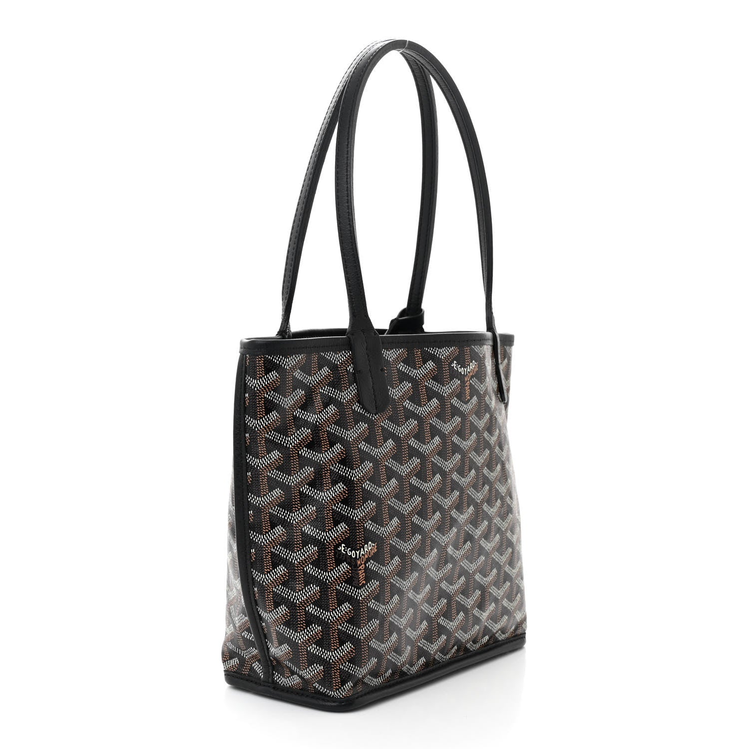 Goyard Goyardine Reversible Mini Anjou Black 5 of 18