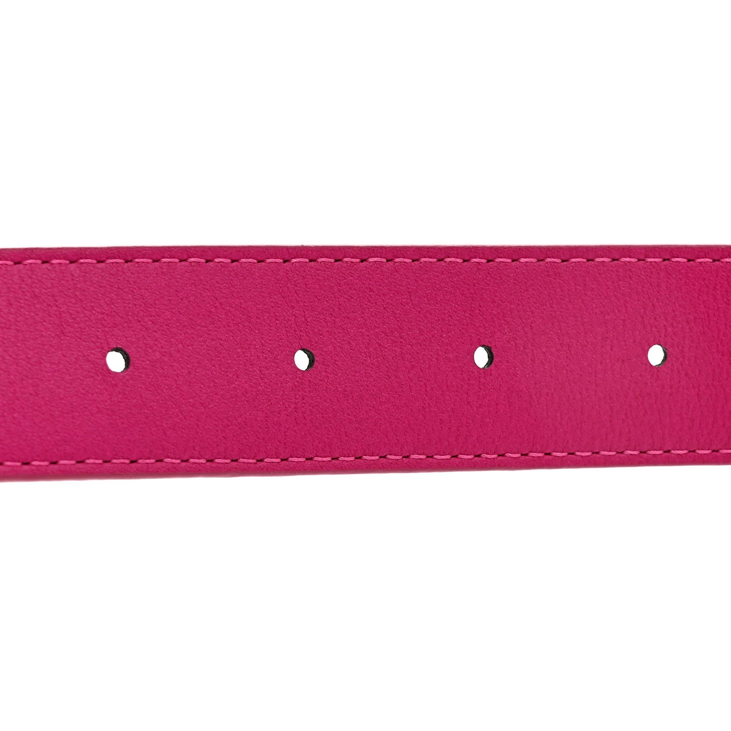 Calfskin Monogram 30mm LV Initiales Reversible Belt 90 36 Fuchsia
