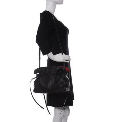 Mansur Gavriel Lambskin Protea Bag Black Flamma 2 of 9