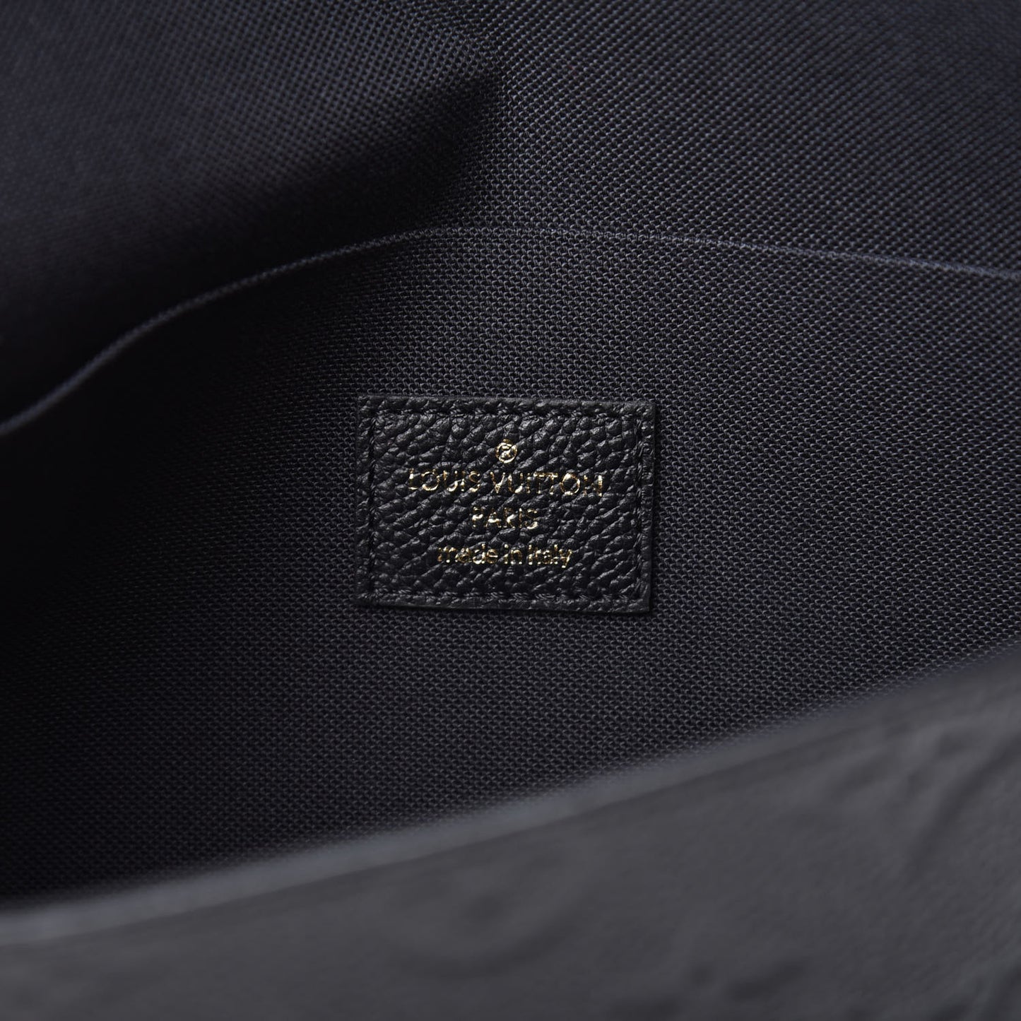 Empreinte Pochette Felicie Chain Wallet Black