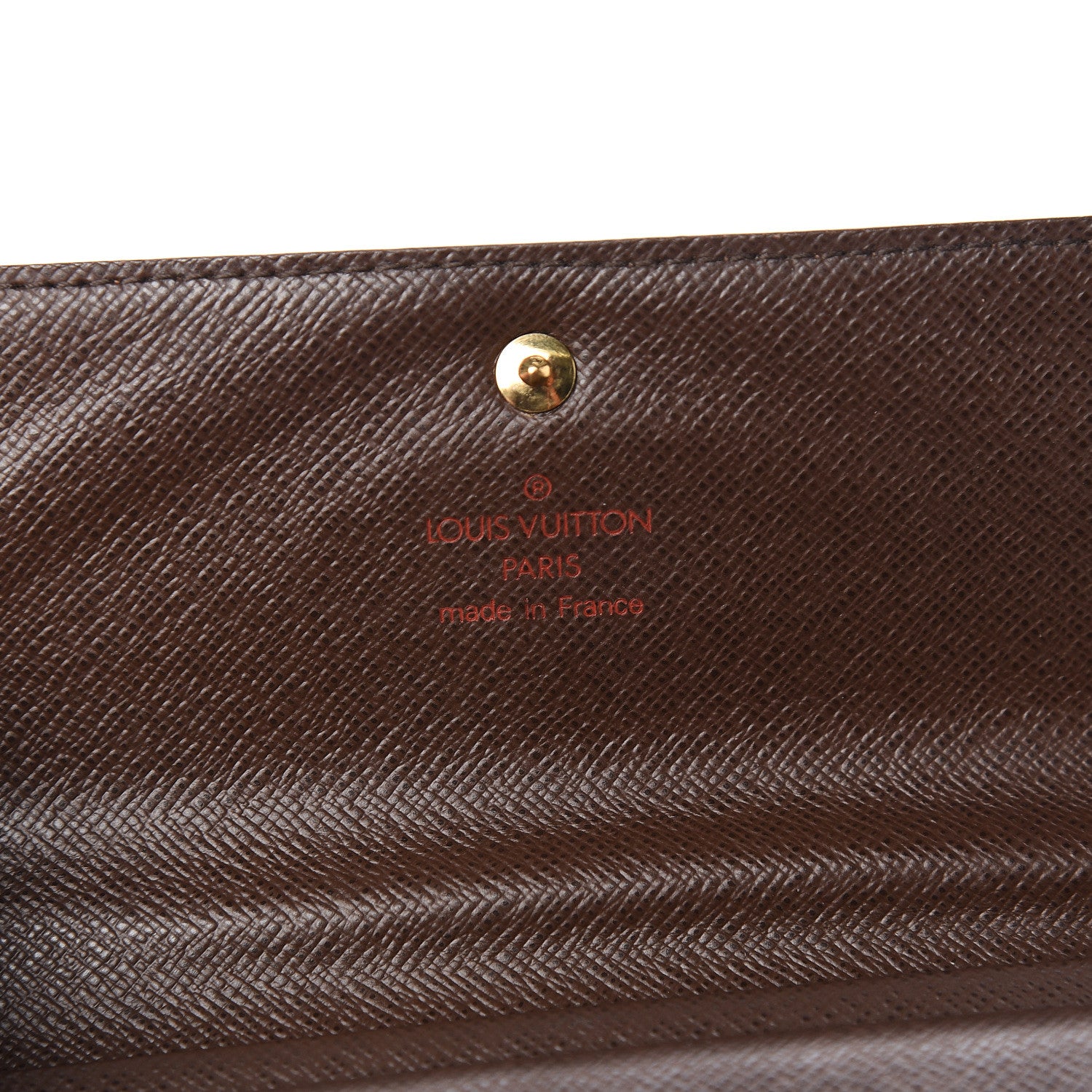 Louis Vuitton Damier Ebene Porte Tresor Etui Papier Wallet 6 of 9
