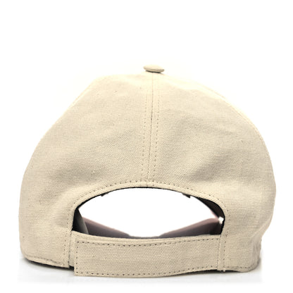 Fendi Cotton Calfskin Fs Fendi Eyecap Hat Beige 5 of 9