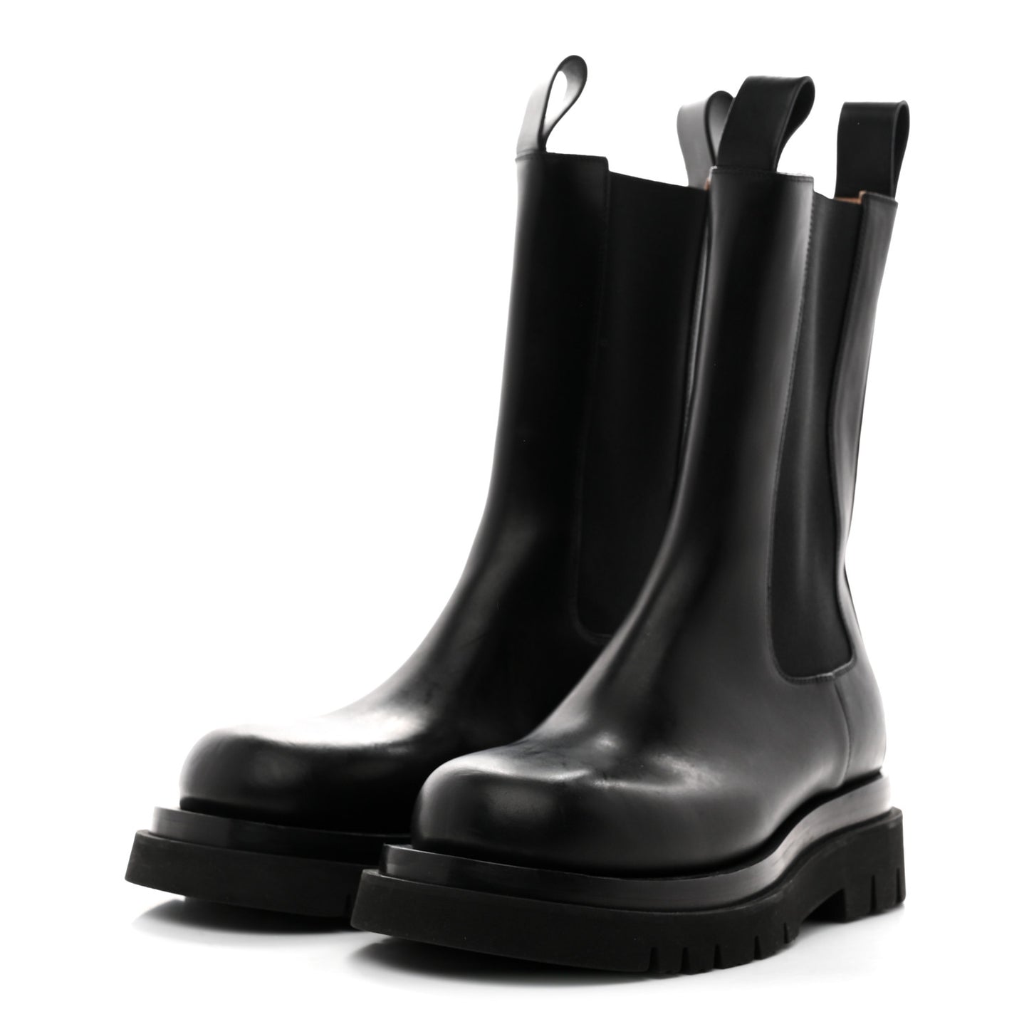 Calfskin The Lug Chelsea 55mm Boots 37 Black