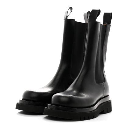 Bottega Veneta Calfskin The Lug Chelsea 55mm Boots 37 Black 4 of 9