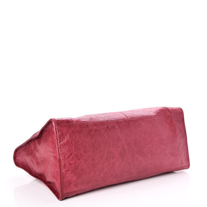 Balenciaga Agneau Classic Hardware Work Pourpre 4 of 7