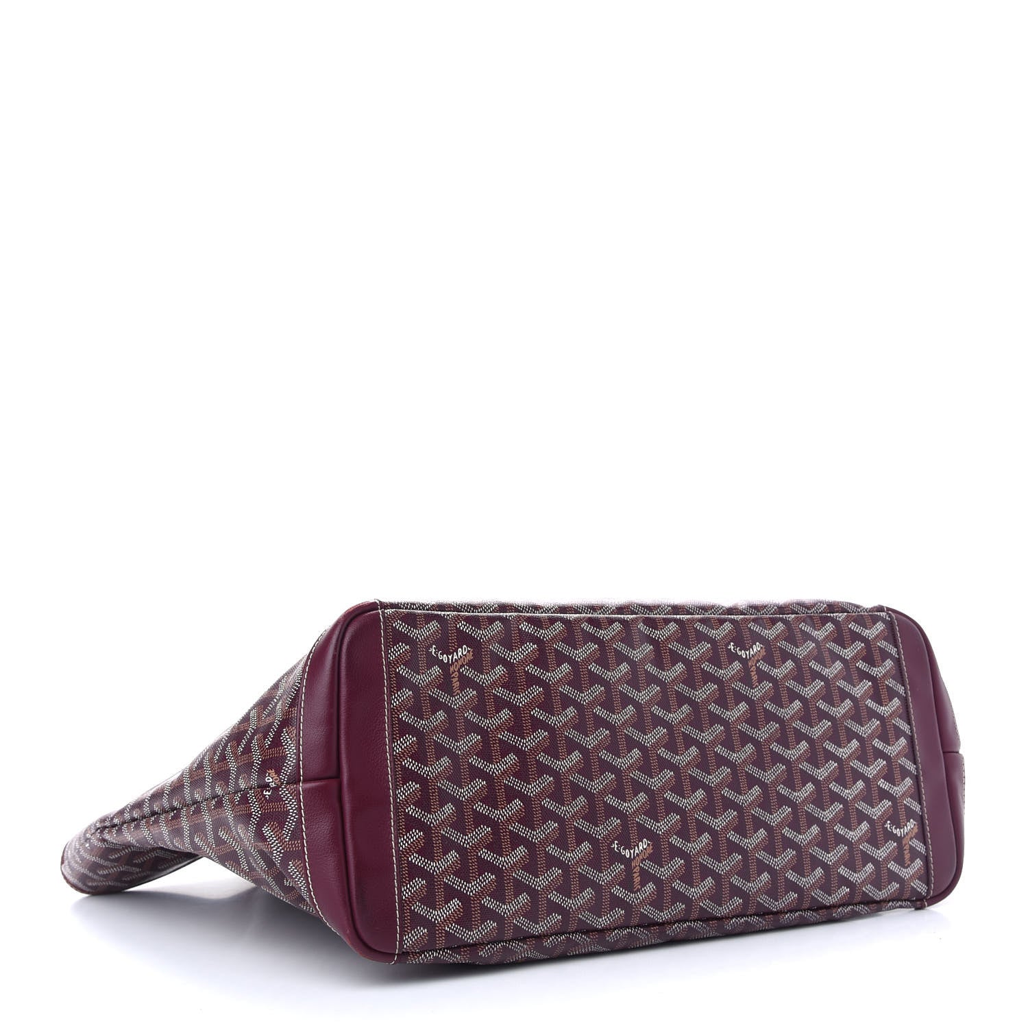 Goyard Goyardine Artois MM Burgundy 4 of 11