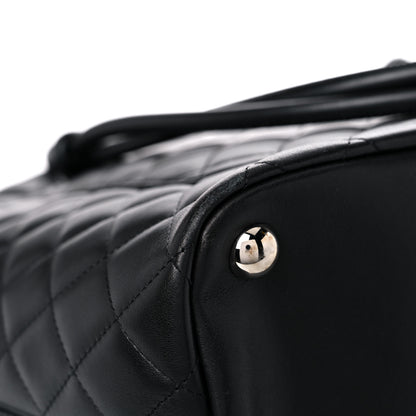 Chanel Calfskin Quilted Large Cambon Tote Black 10 of 16