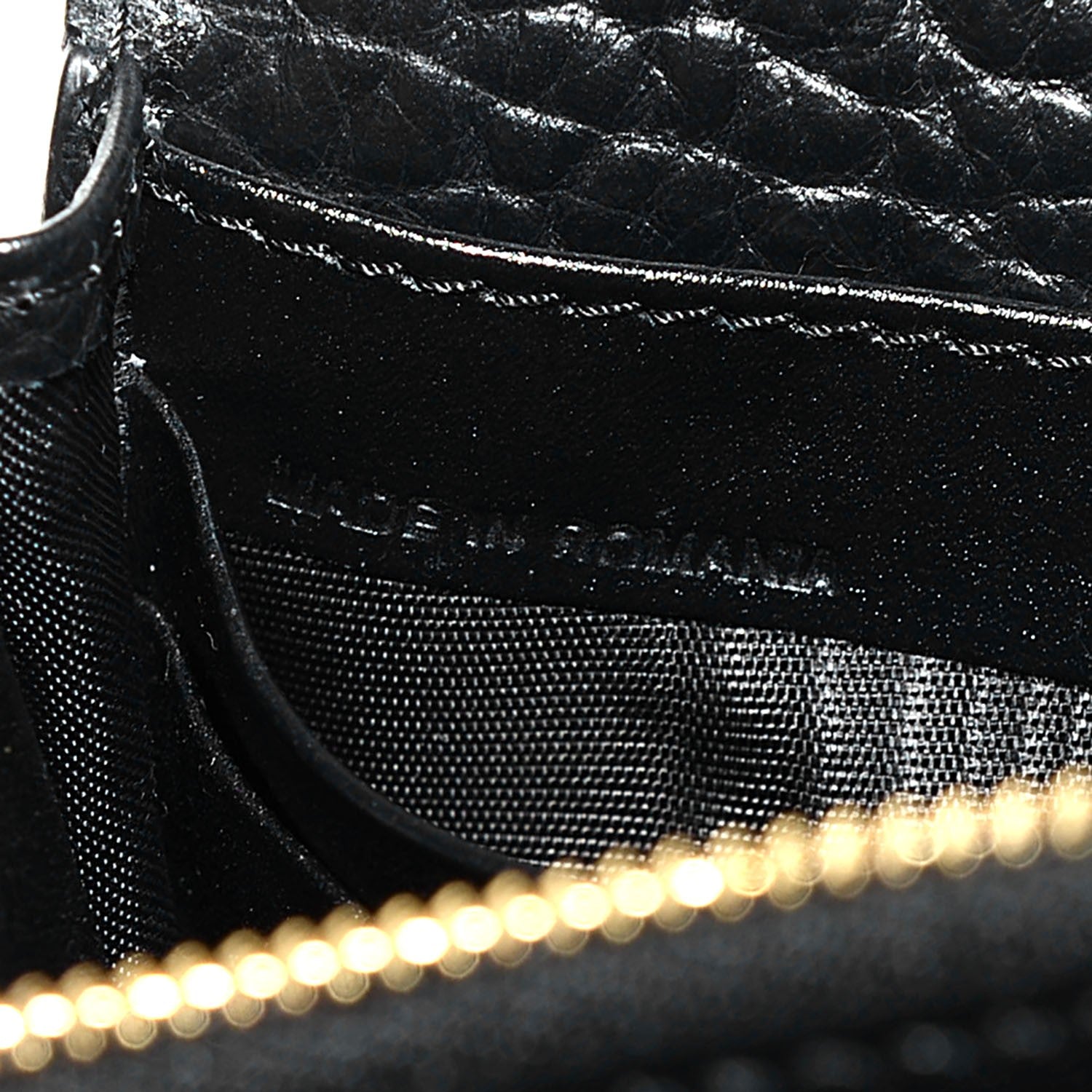 Burberry Pebbled Leather Madison Clutch Black 7 of 8