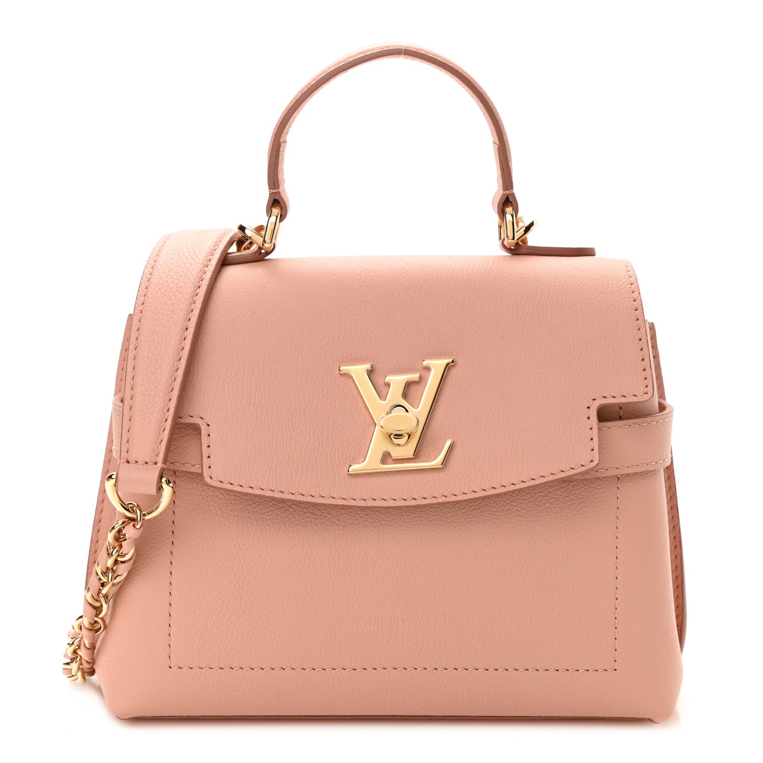 Louis Vuitton Calfskin Lockme Ever Mini Rose Trianon 1 of 9