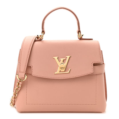 Louis Vuitton Calfskin Lockme Ever Mini Rose Trianon 1 of 9