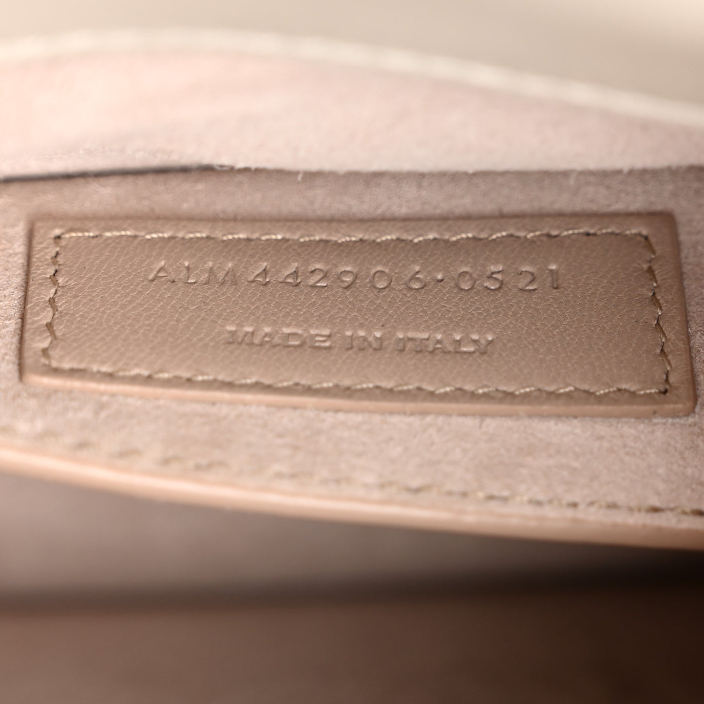 Calfskin Medium Monogram Sunset Crema Soft