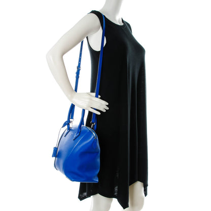 Louis Vuitton Cuir Taurillon Soft Lockit PM Outremer 2 of 7
