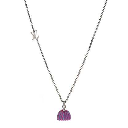 Louis Vuitton X Yayoi Kusama Pumpkin Pendant Necklace 1 of 4