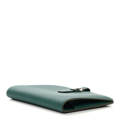 Hermes Togo Dogon Compact Wallet Malachite 4 of 8