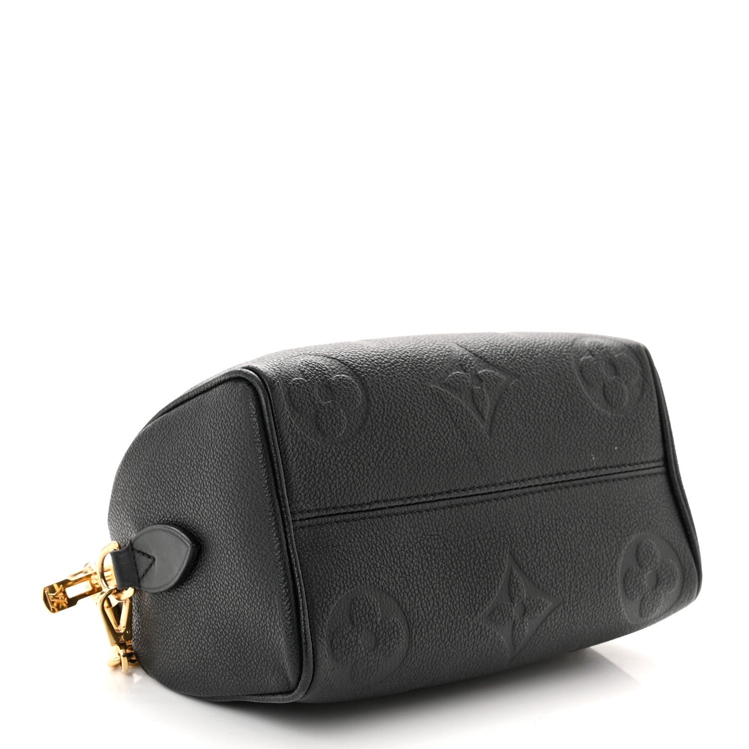 Louis Vuitton Empreinte Monogram Giant Speedy Bandouliere 20 Black 4 of 10