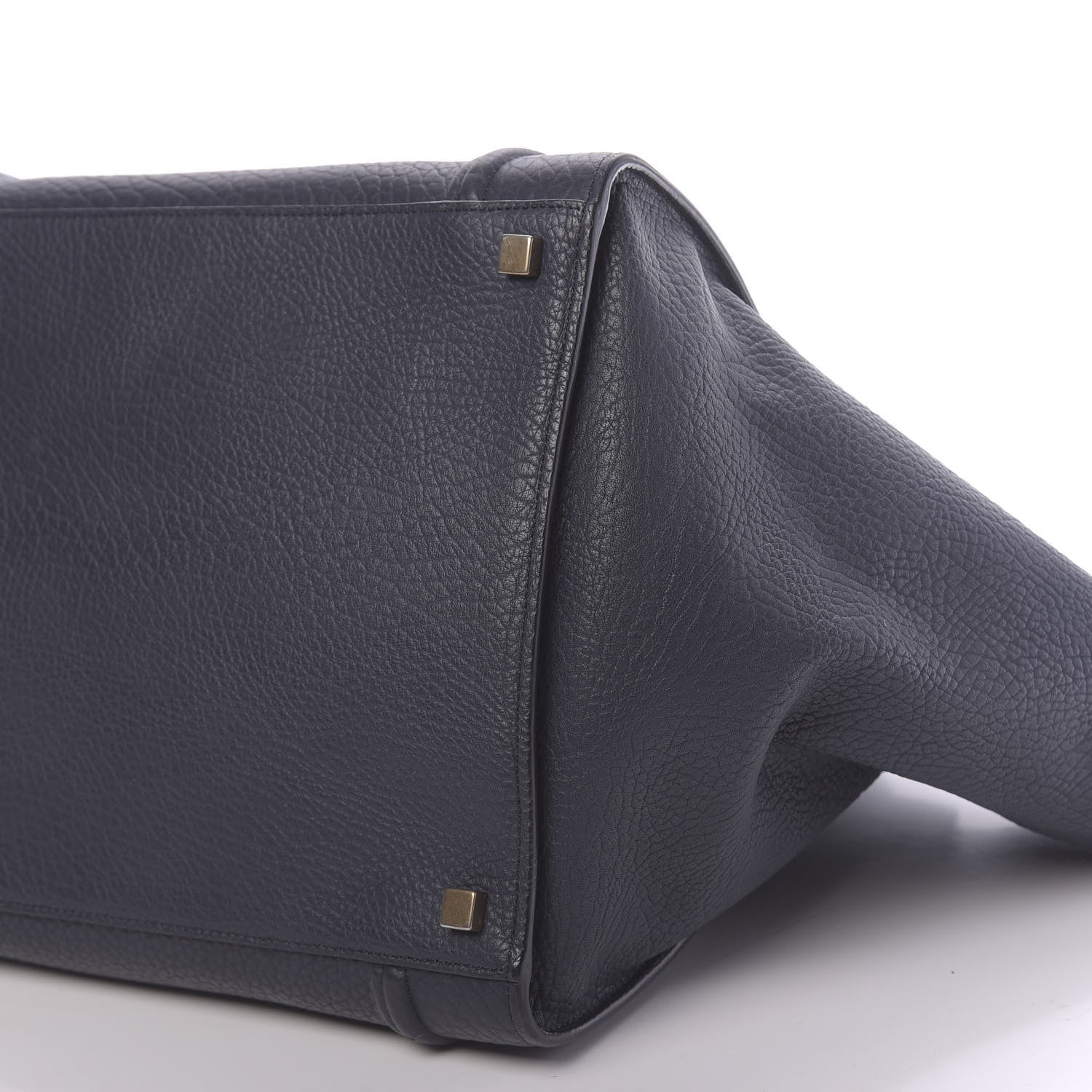 Celine Bullhide Calfskin Medium Phantom Luggage Navy Blue 10 of 10