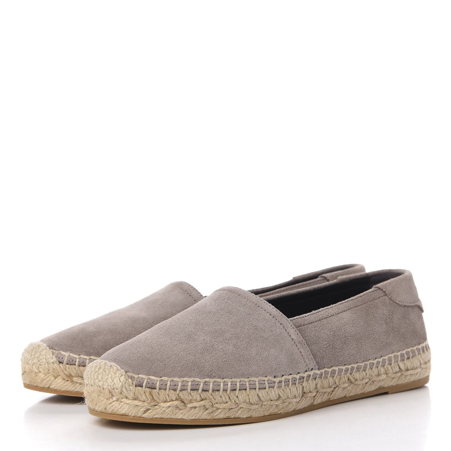 Saint Laurent Suede Espadrilles 36.5 Rose Antique 3 of 8