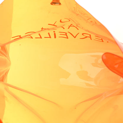 Hermes Vinyl Souvenir De L'Exposition Kelly Orange 5 of 14