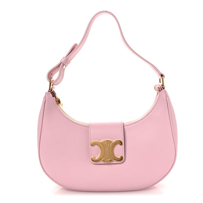 Celine Smooth Calfskin Medium Strap Ava Triomphe Shoulder Pastel Pink 1 of 12