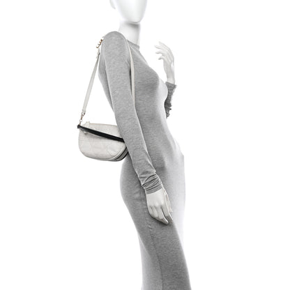 Christian Dior Lambskin Cannage Small Dior Vibe Hobo Bag White 2 of 11