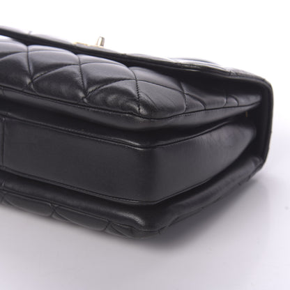 Chanel Lambskin Quilted Small Trendy CC Dual Handle Flap Bag Black 7 of 10