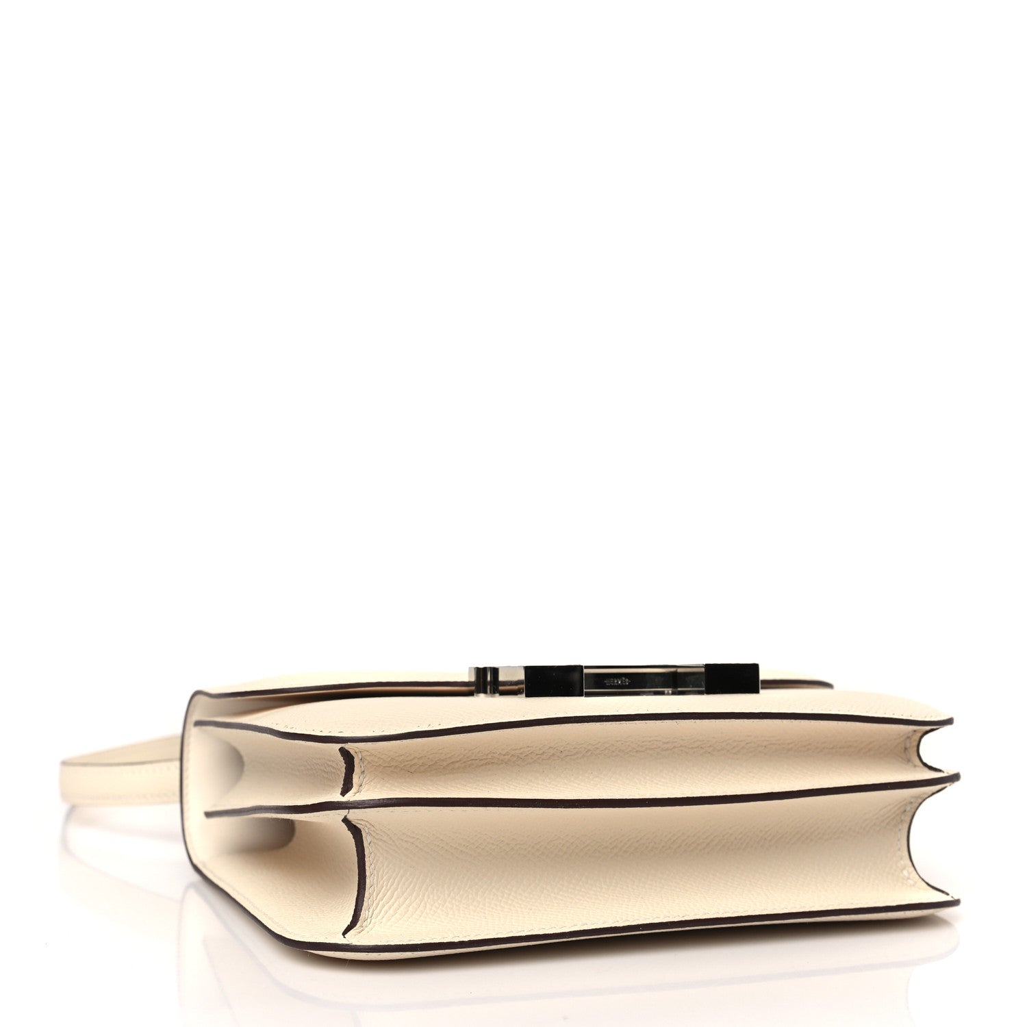 Hermes Epsom Shiny Alligator Lizard Constance 18 Nata 7 of 10